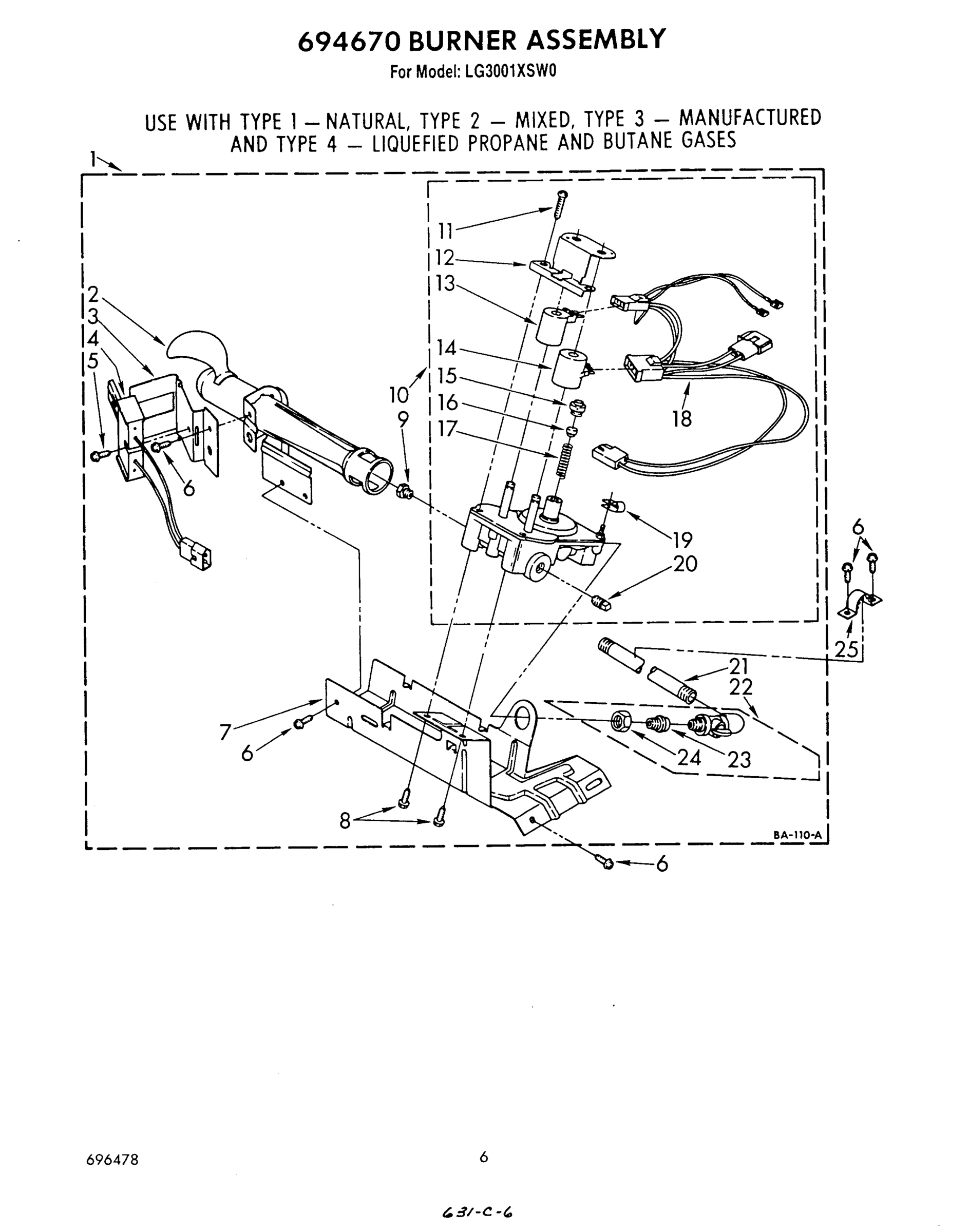 04 - 694670 BURNER