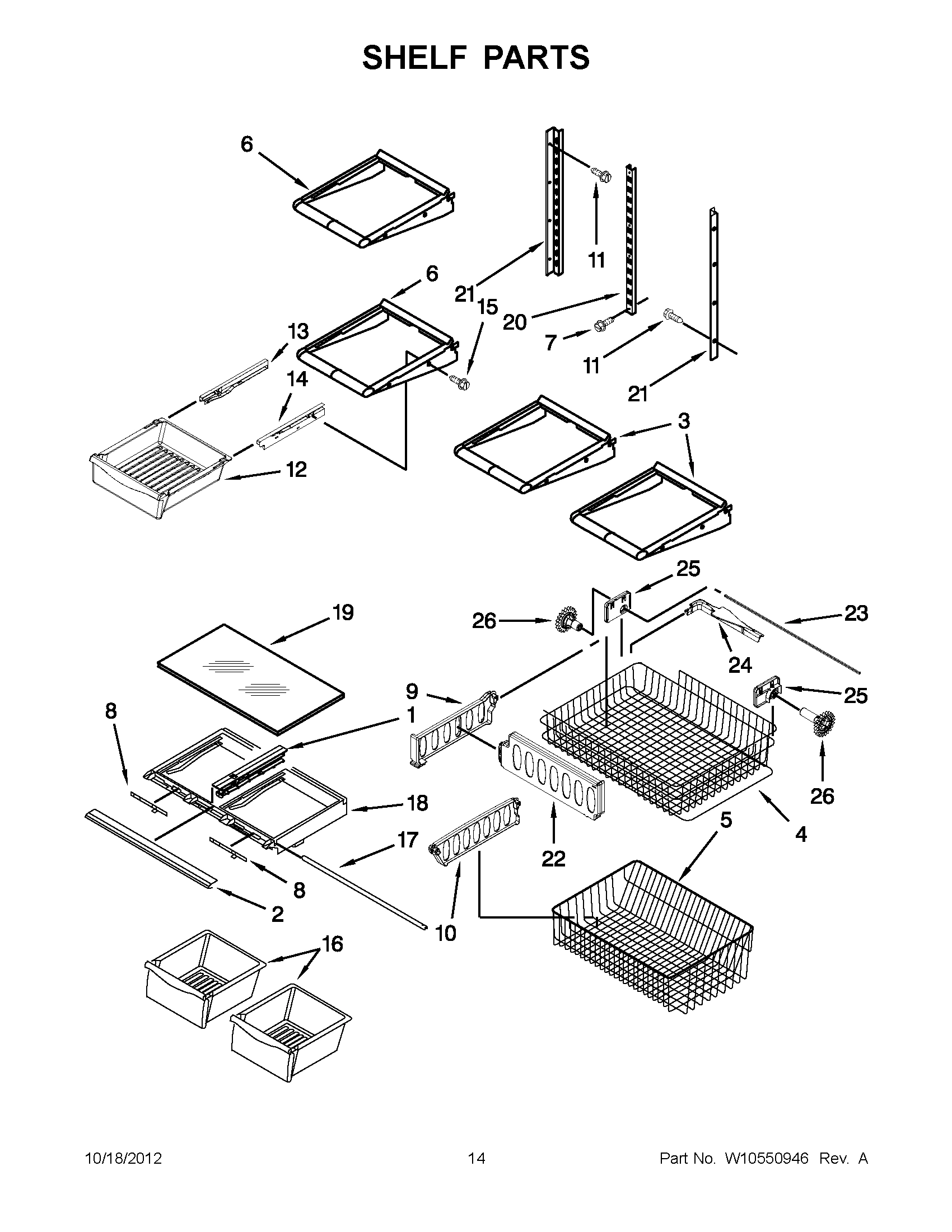 07 - SHELF PARTS