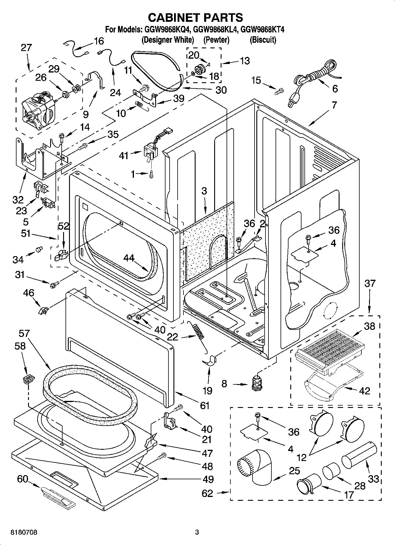 02 - CABINET PARTS