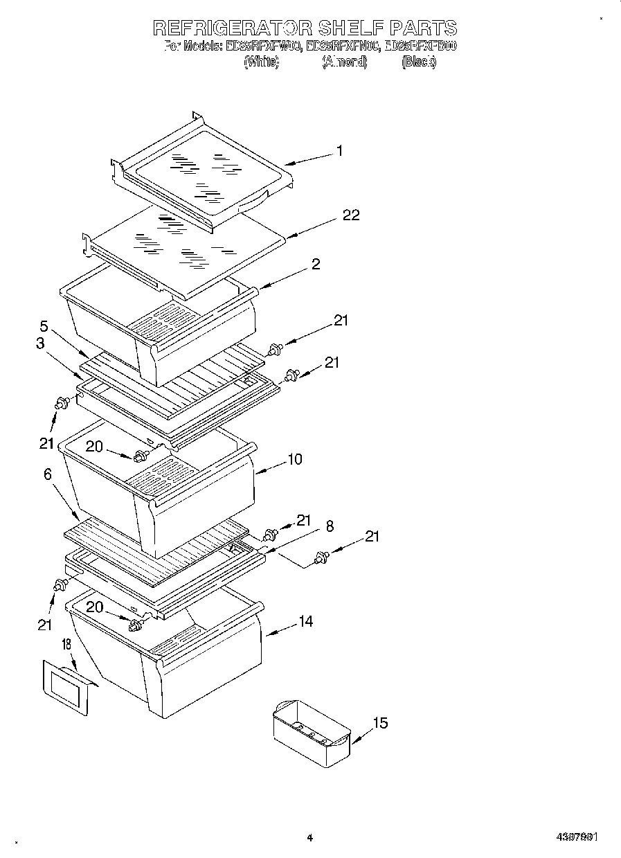03 - REFRIGERATOR SHELF