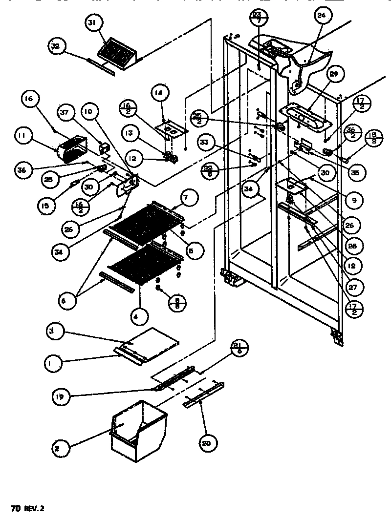 08 - FZ SHELVING & REF LIGHT