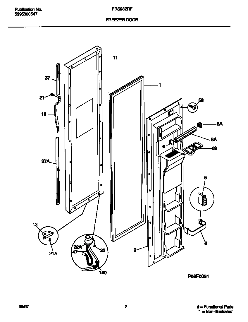 02 - FREEZER DOOR