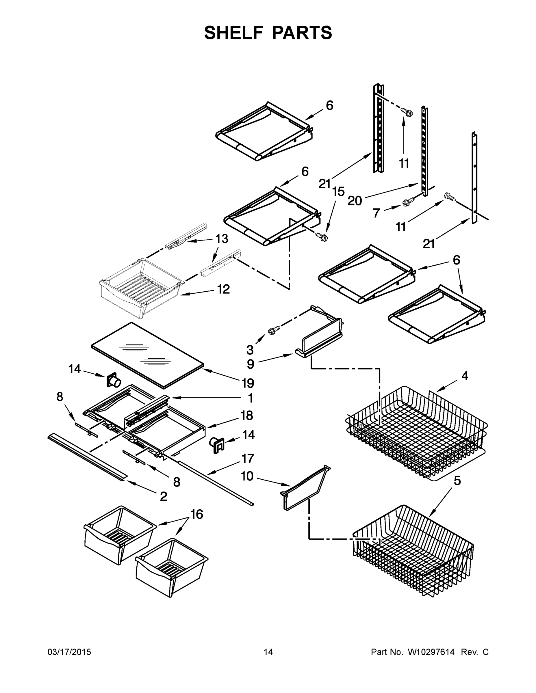 08 - SHELF PARTS