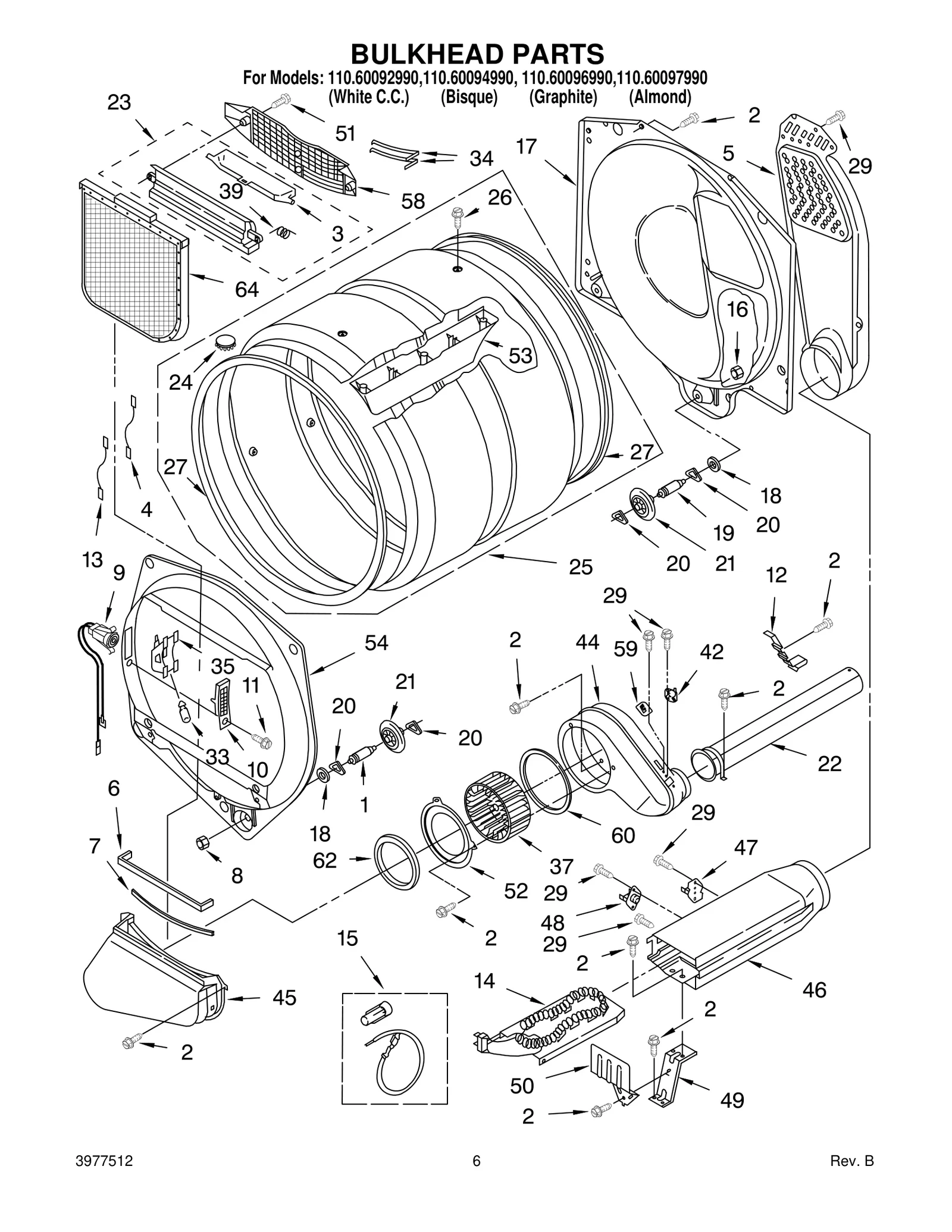 BULKHEAD PARTS