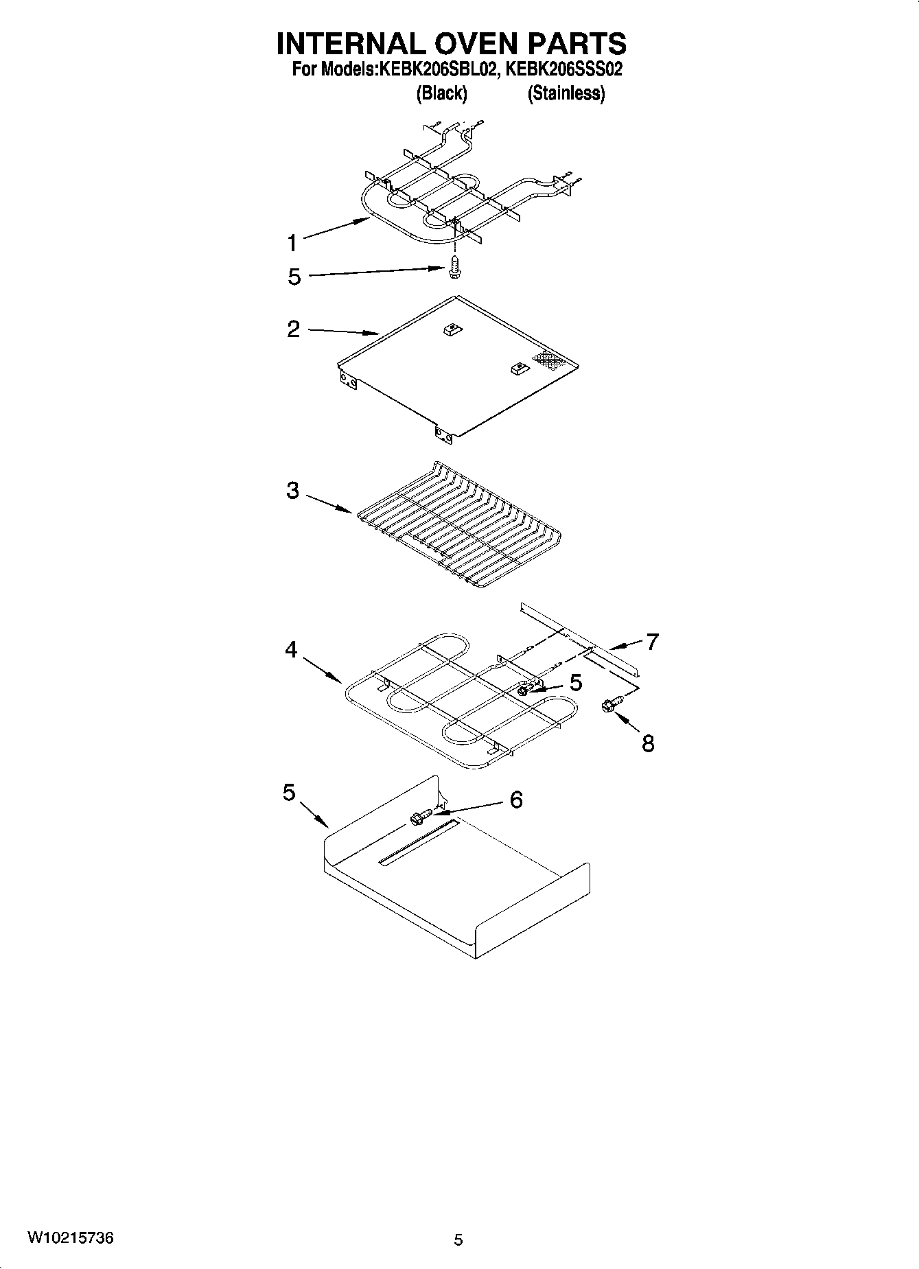 04 - INTERNAL OVEN PARTS