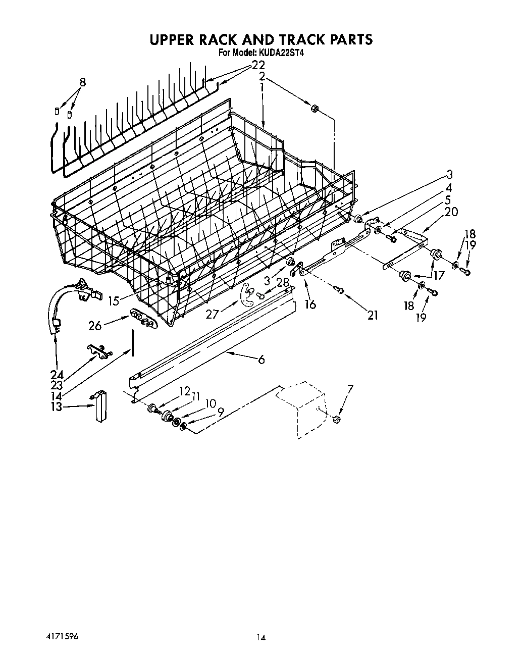 11 - UPPER RACK AND TRACK