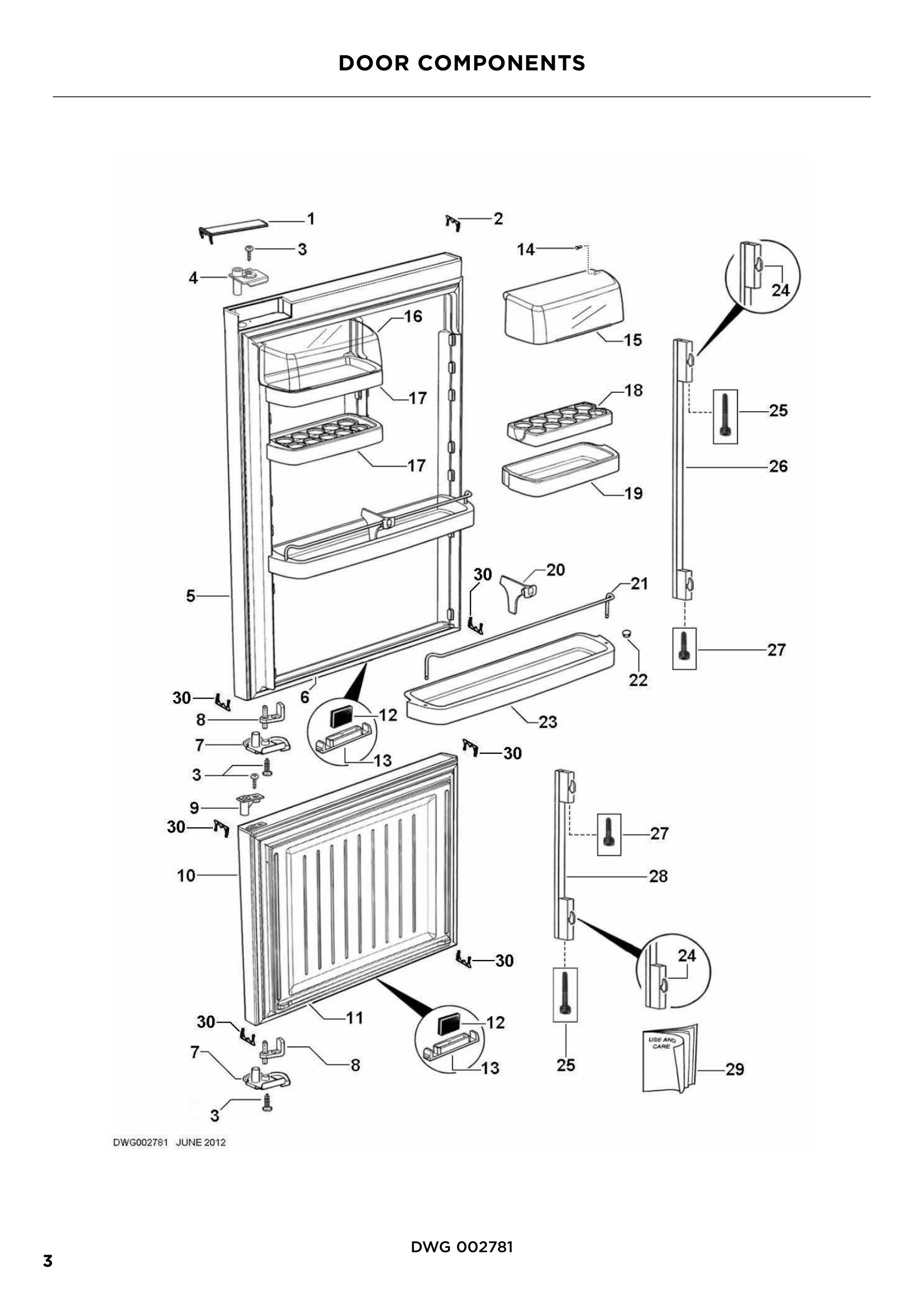 DOOR COMPONENTS