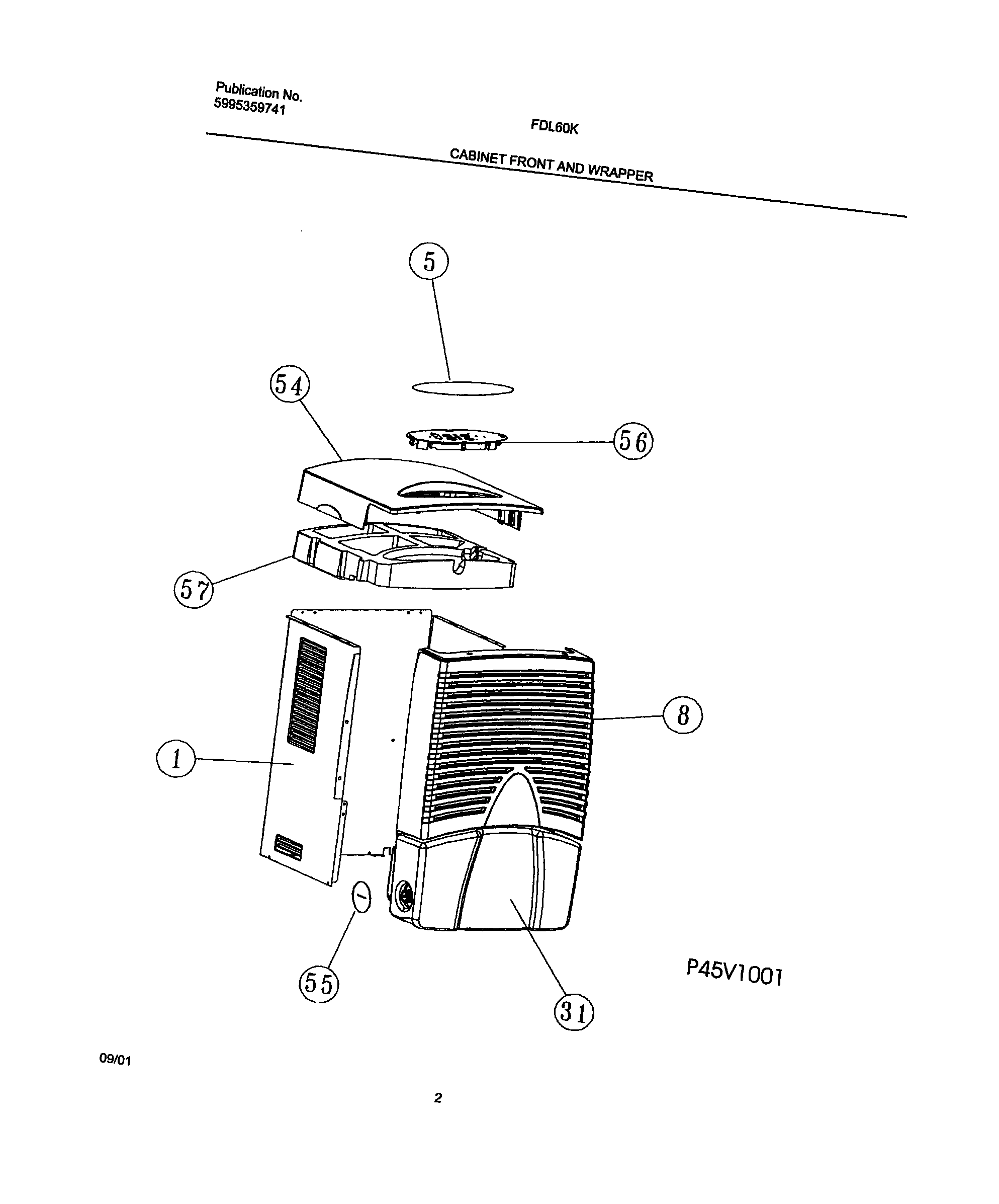 03 - CABINET FRONT AND WRAPPER