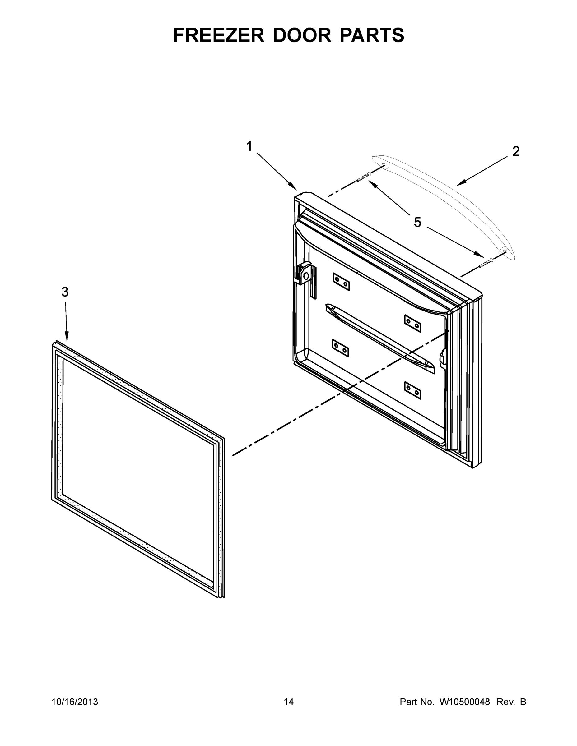 08 - FREEZER DOOR PARTS