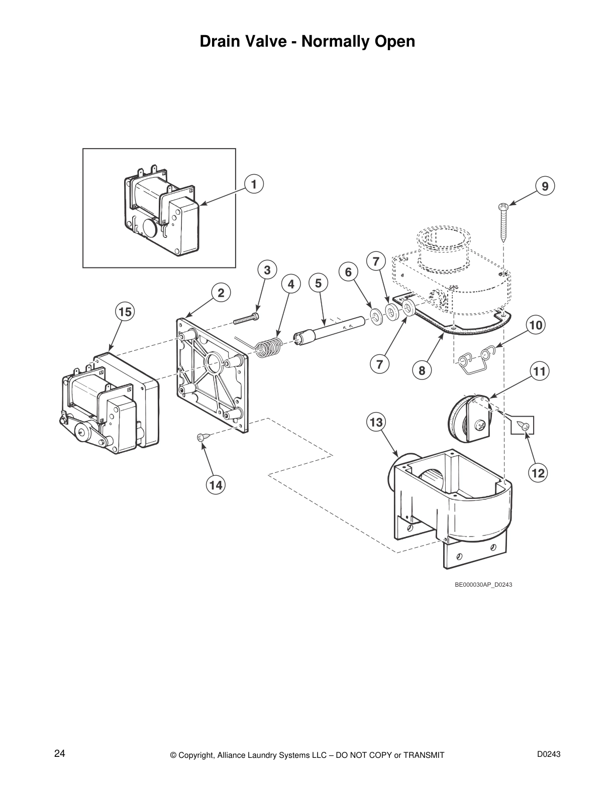 Drain Valve - Normally Open