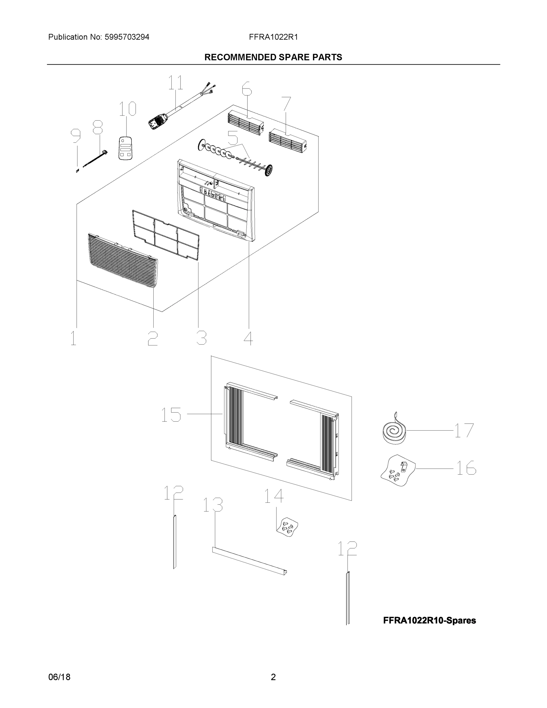 02 - RECOMMENDED SPARE PARTS
