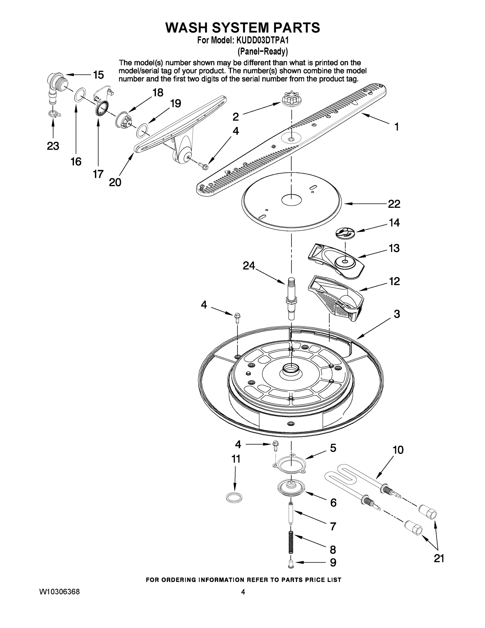 03 - WASH SYSTEM PARTS