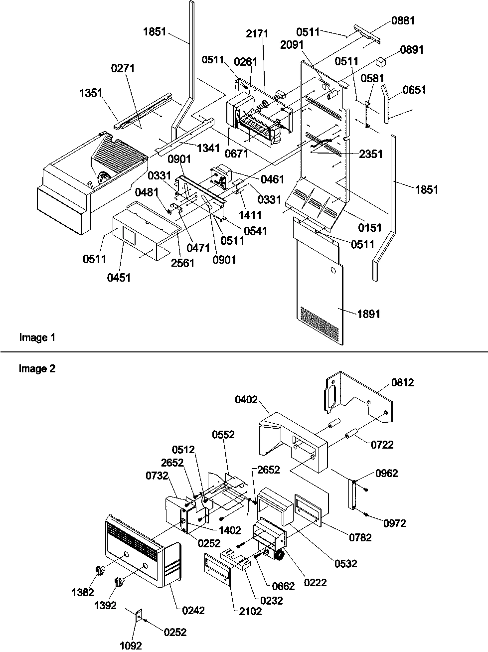 09 - Ice Maker/Control Assy