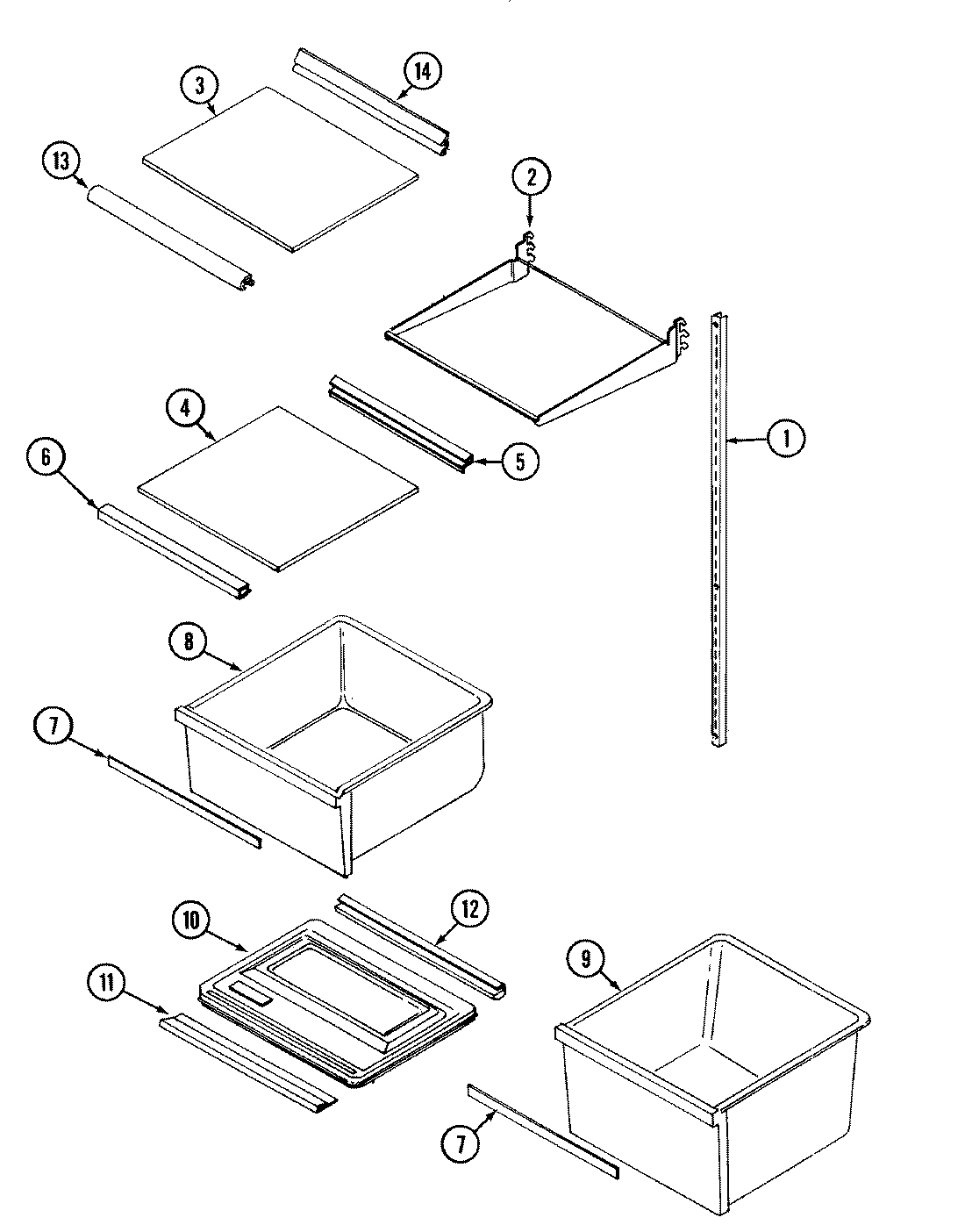 10 - SHELVES & ACCESSORIES