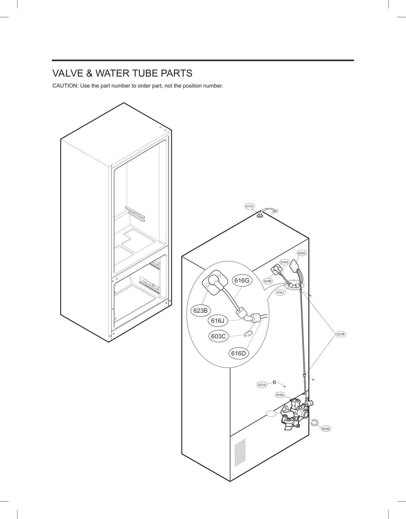 VALVE & WATER TUBE PARTS