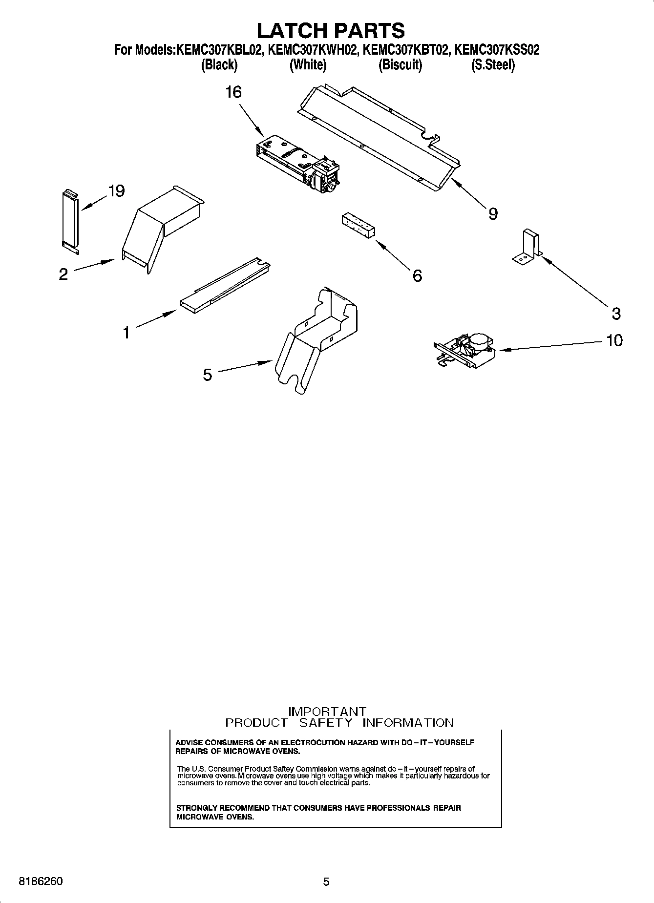 04 - LATCH PARTS