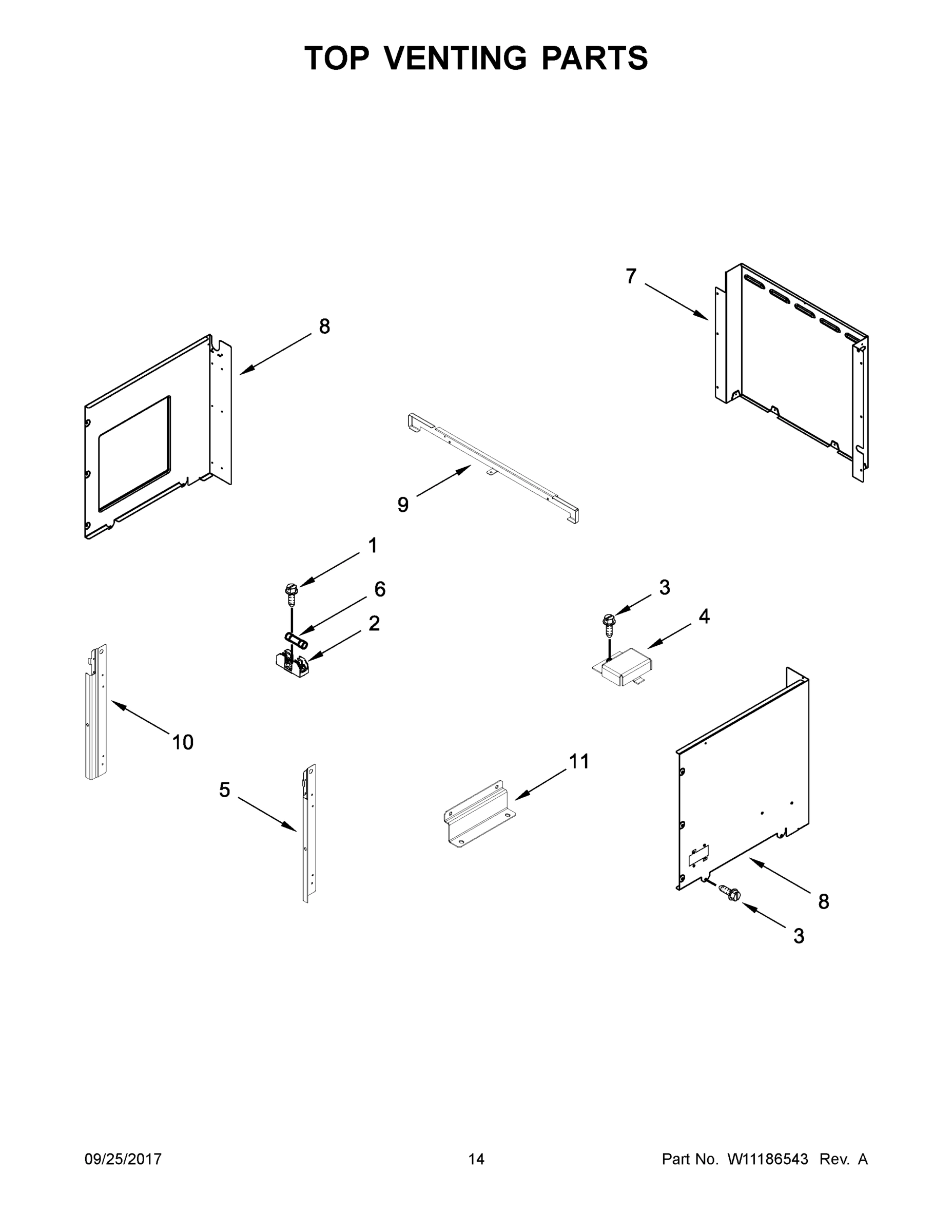 08 - TOP VENTING PARTS