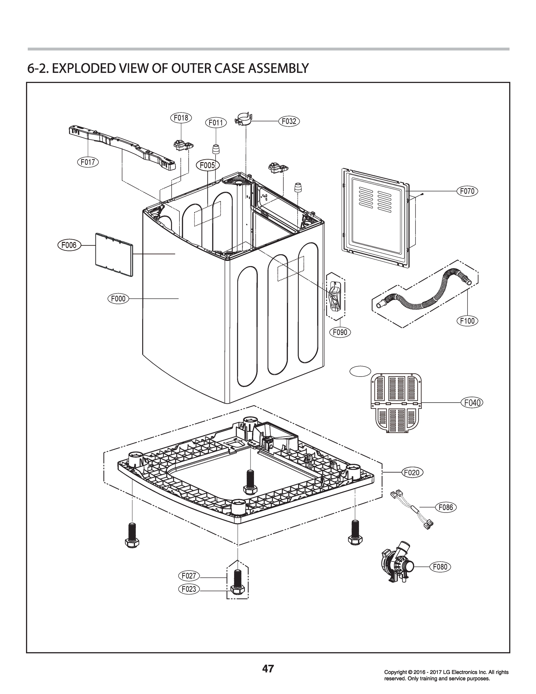 OUTER CASE ASSEMBLY