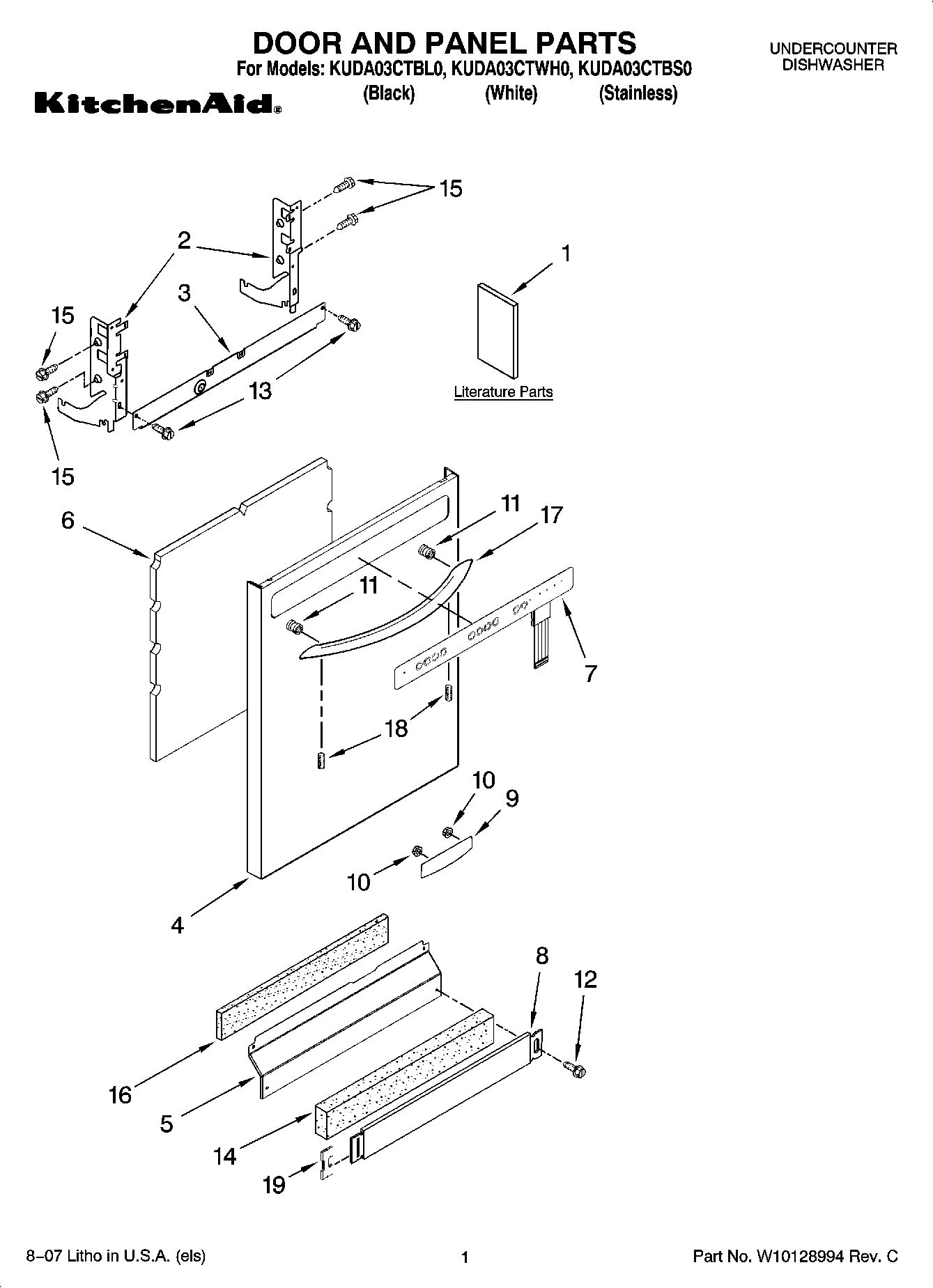 01 - DOOR AND PANEL PARTS