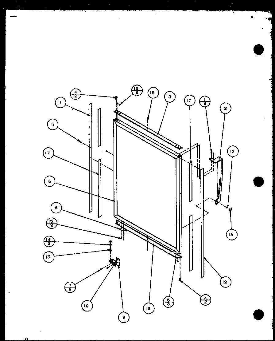 11 - REF DOOR AND TRIM PARTS