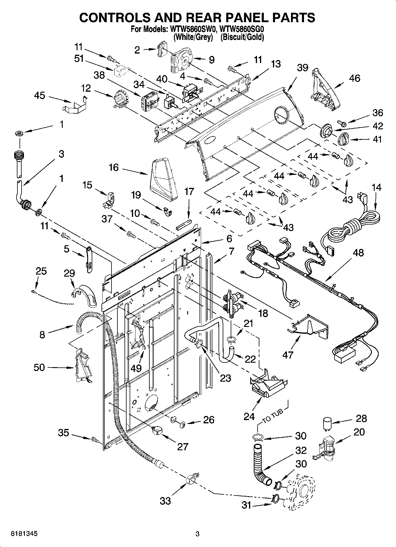 02 - CONTROLS AND REAR PANEL PARTS