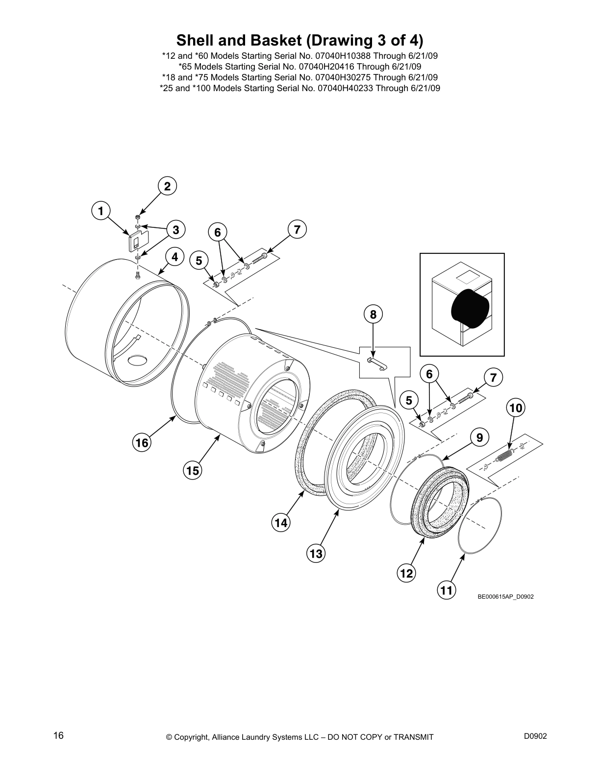 Shell and Basket (Drawing 3 of 4)