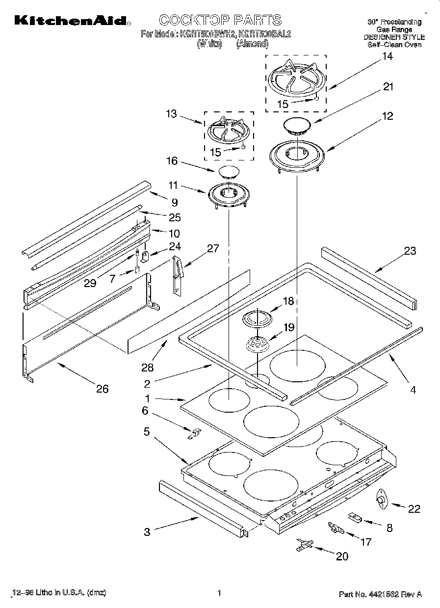 01 - COOKTOP, LITERATURE