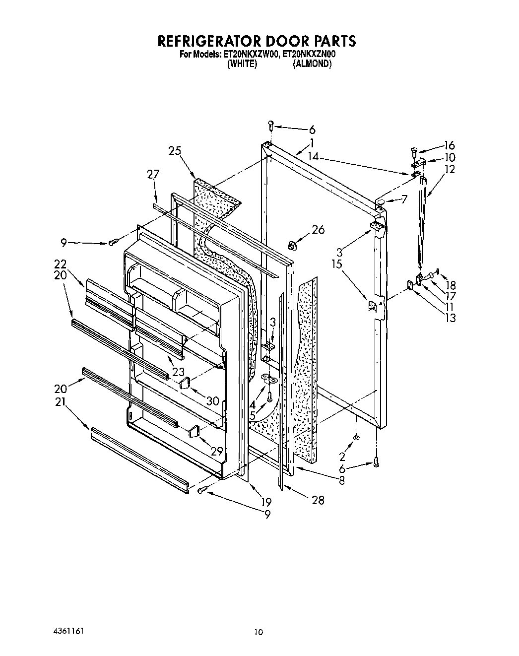 07 - REFRIGERATOR DOOR, LIT/OPTIONAL