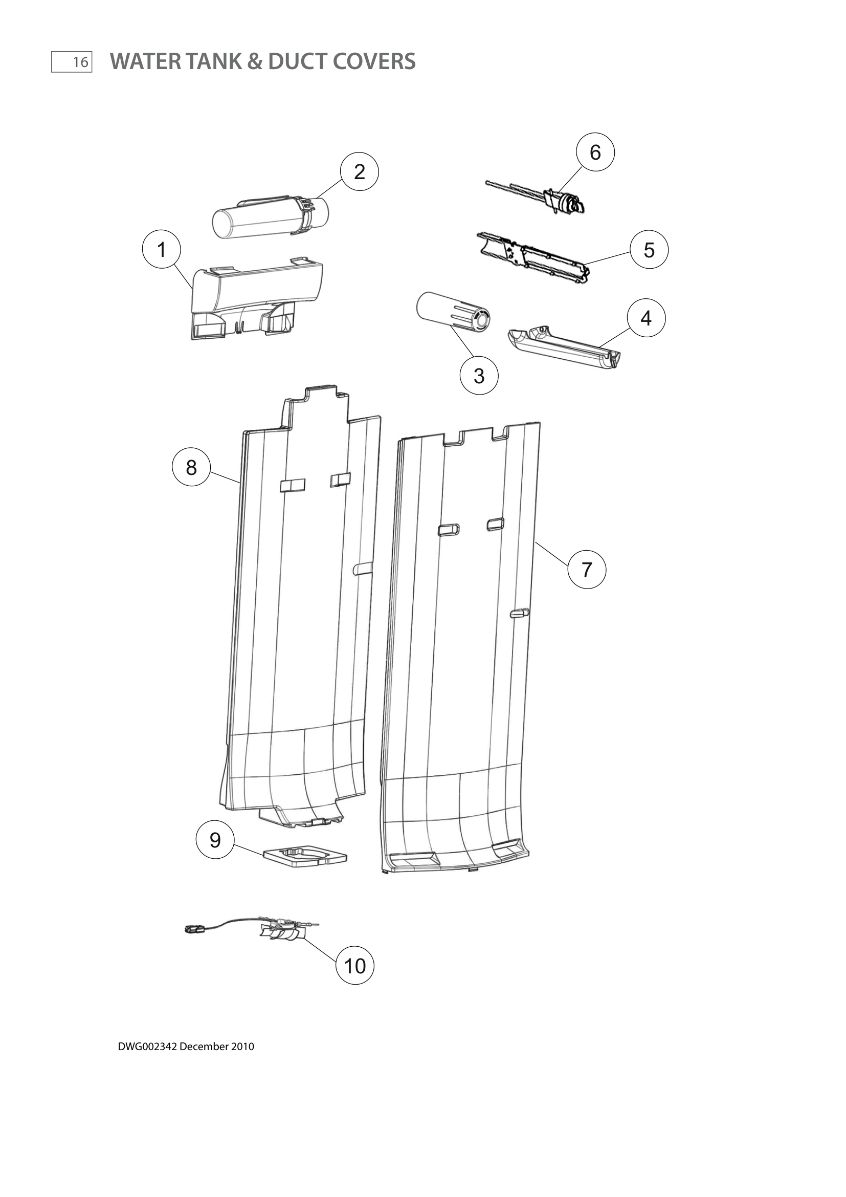 WATER TANK & DUCT COVERS