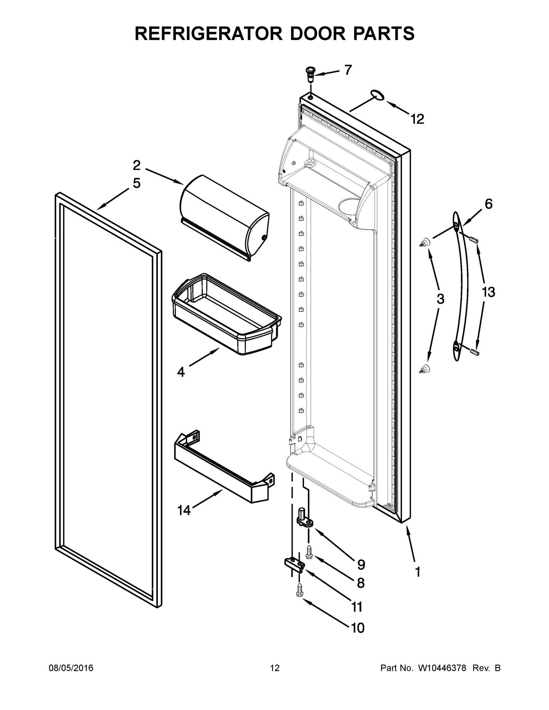 07 - REFRIGERATOR DOOR PARTS