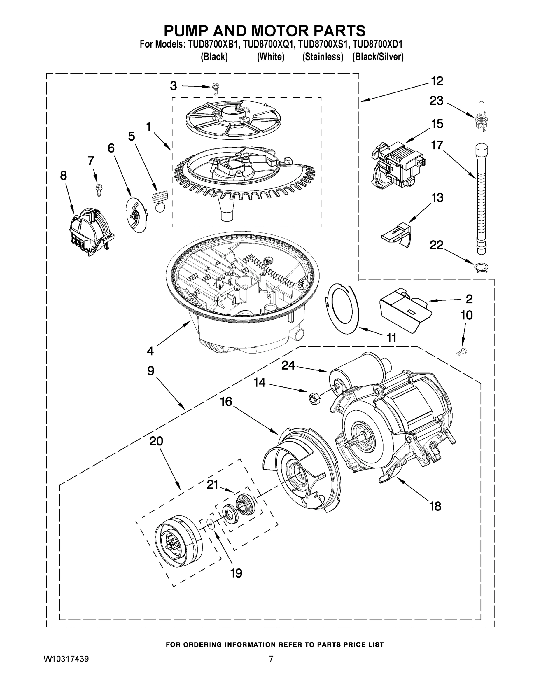 06 - PUMP AND MOTOR PARTS