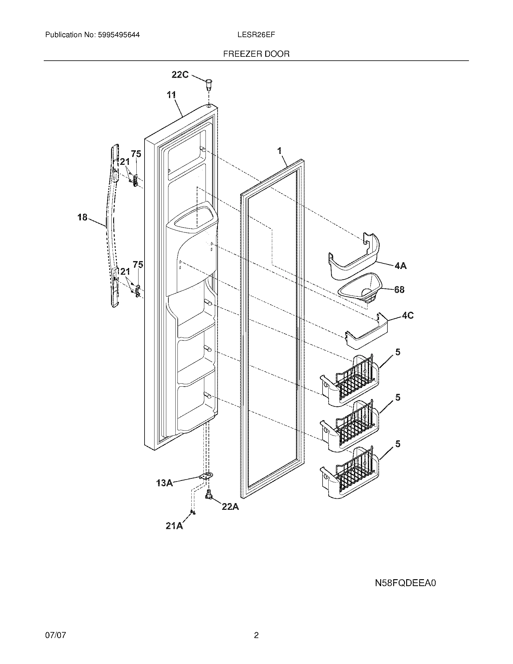 03 - FREEZER DOOR