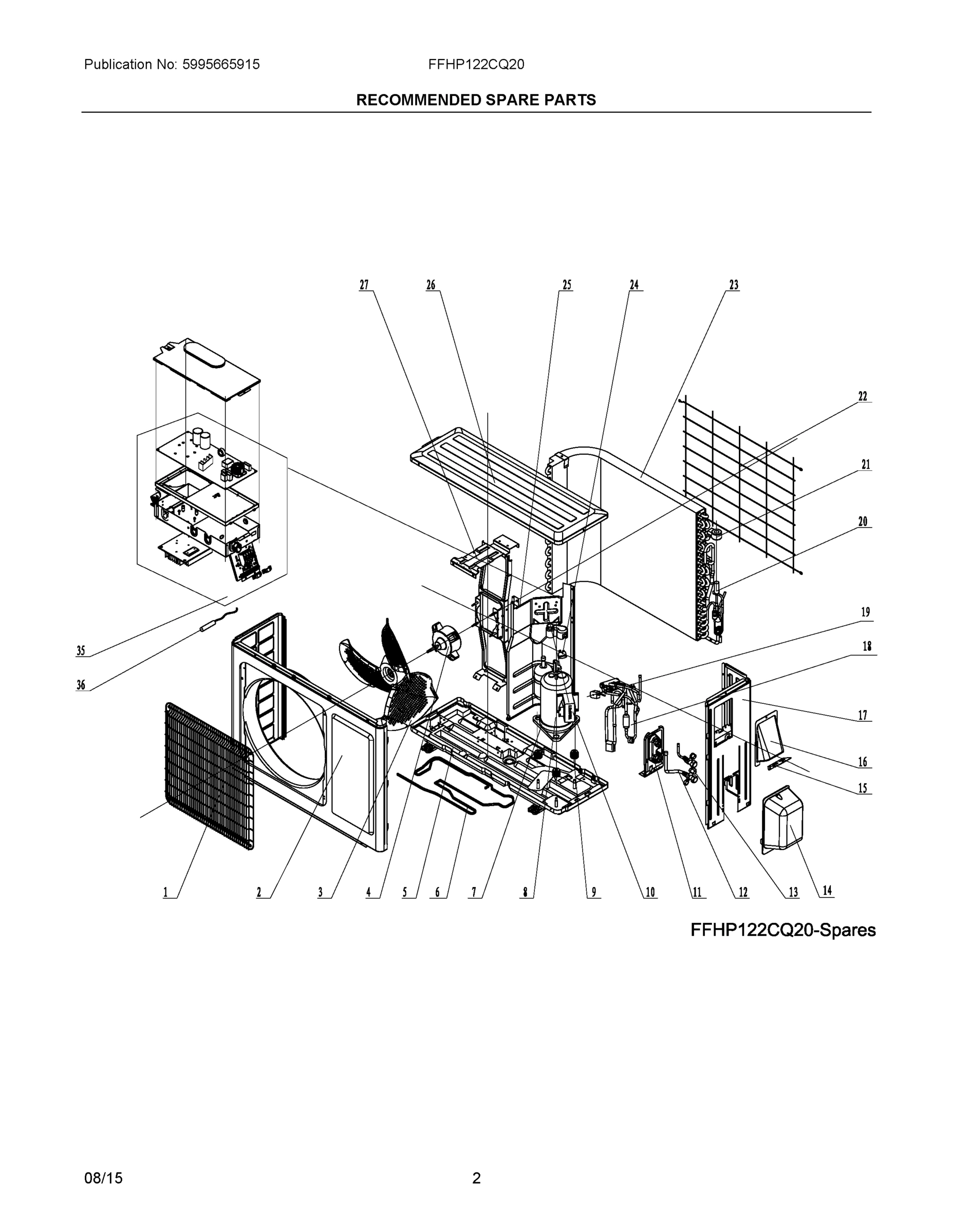 02 - RECOMMENDED SPARE PARTS