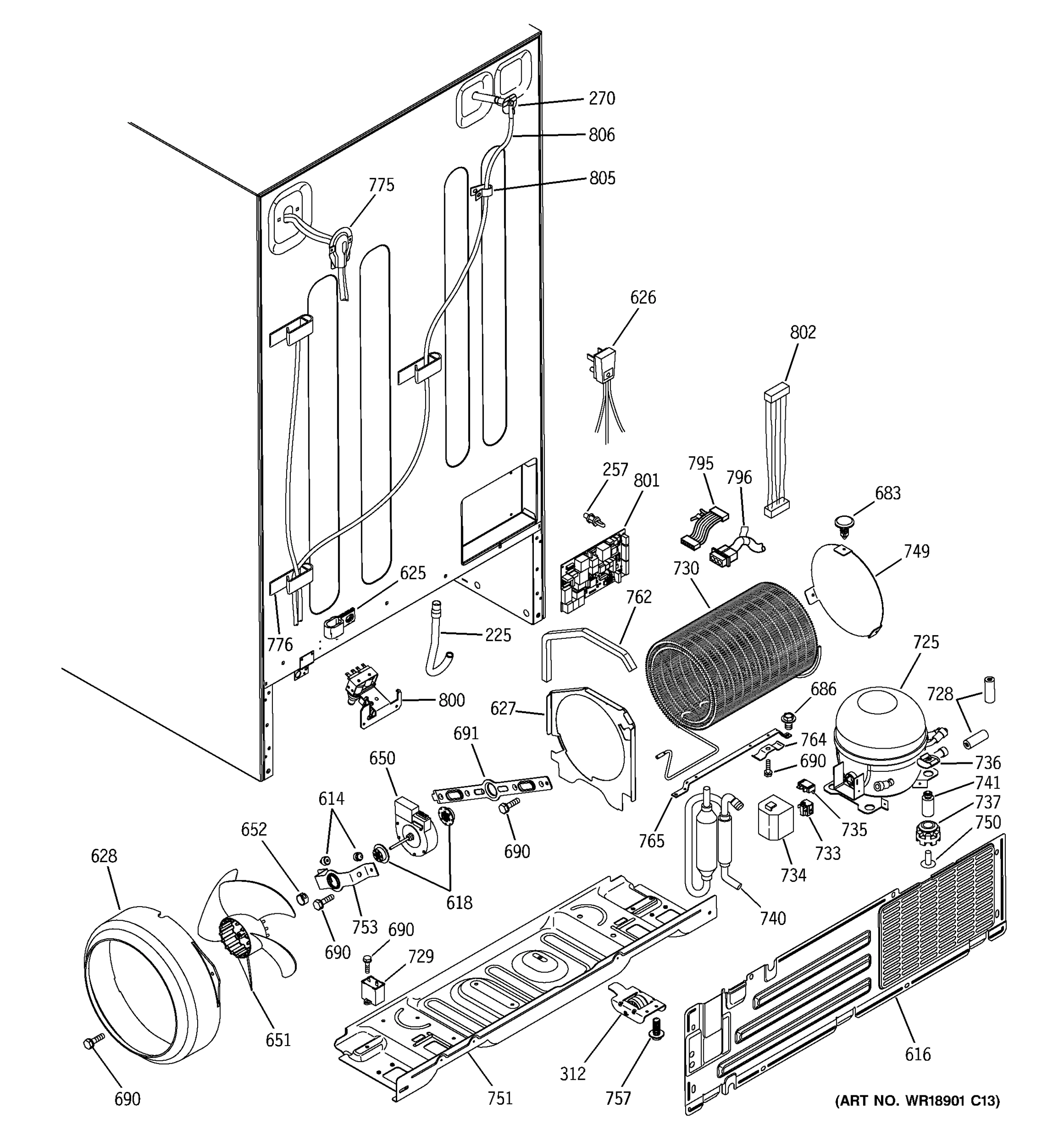 SEALED SYSTEM & MOTHER BOARD
