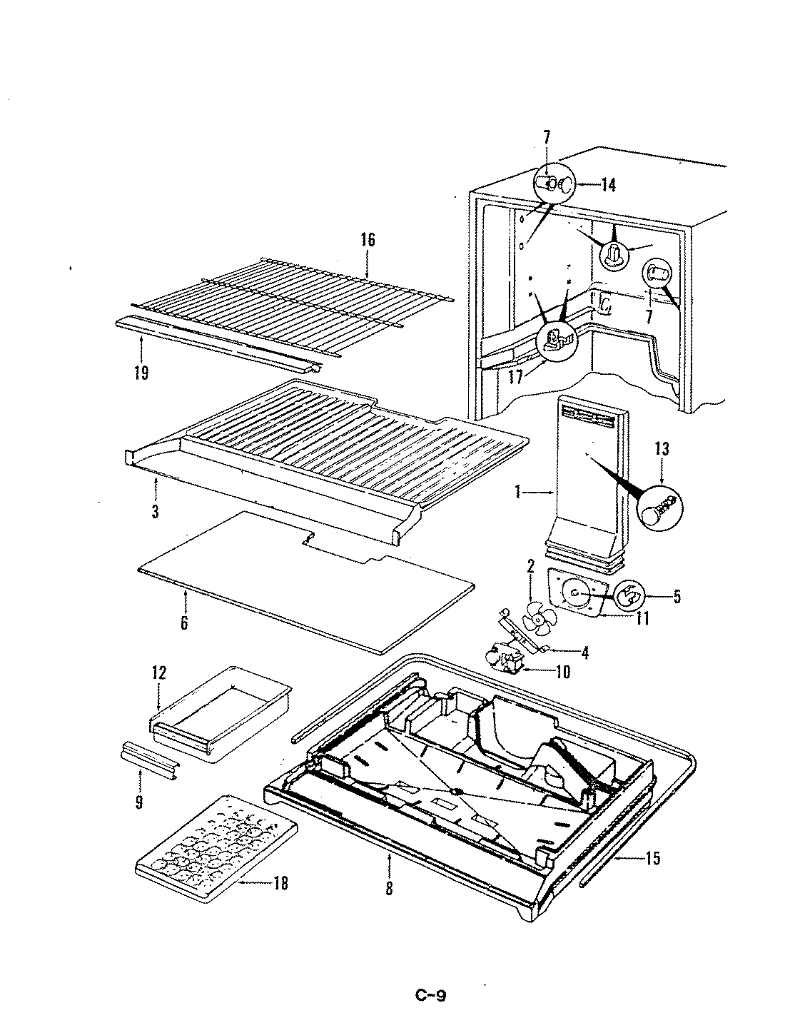 01 - FREEZER COMPARTMENT