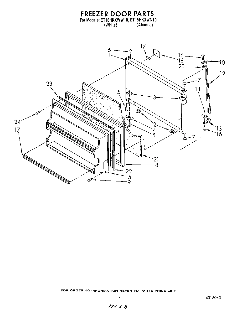 06 - FREEZER DOOR