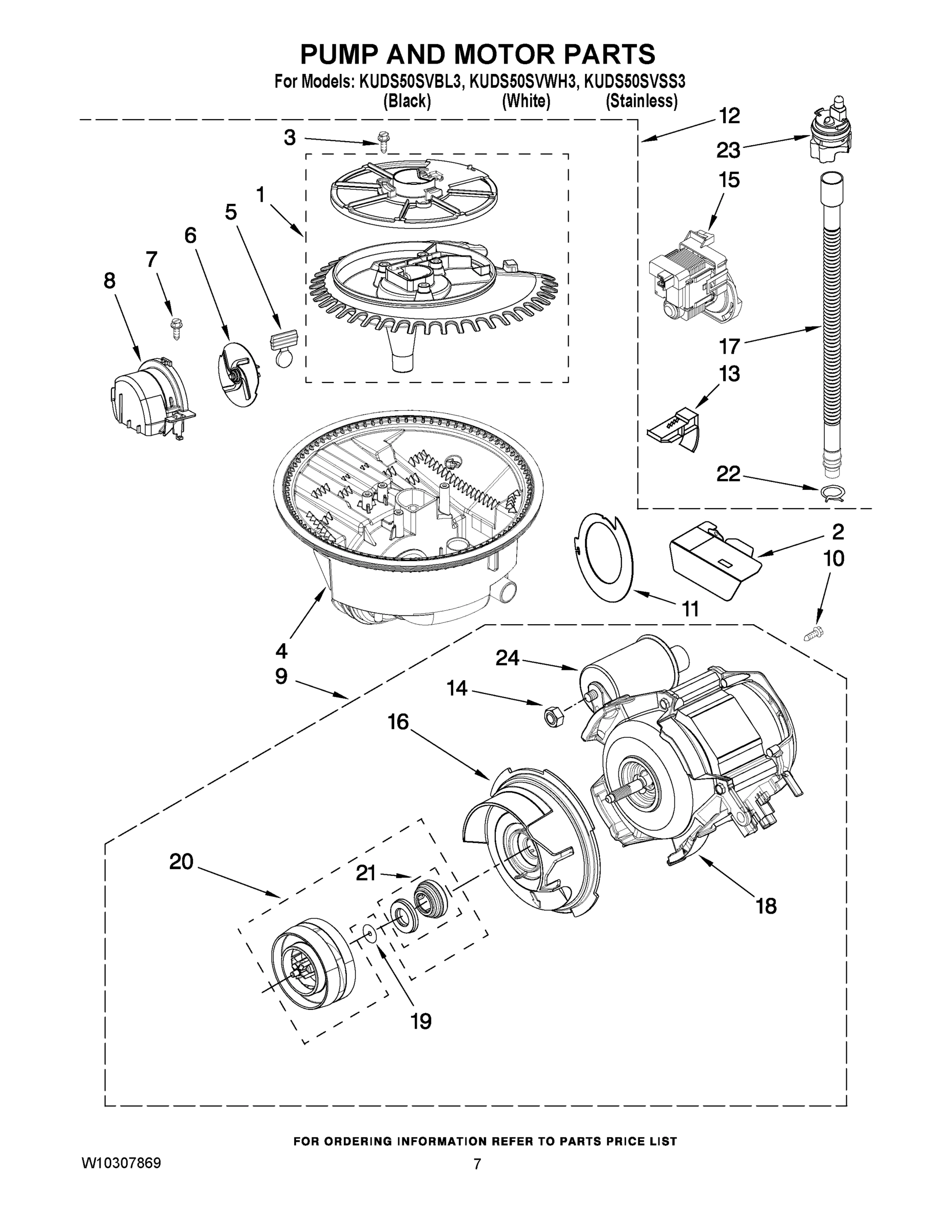 06 - PUMP AND MOTOR PARTS