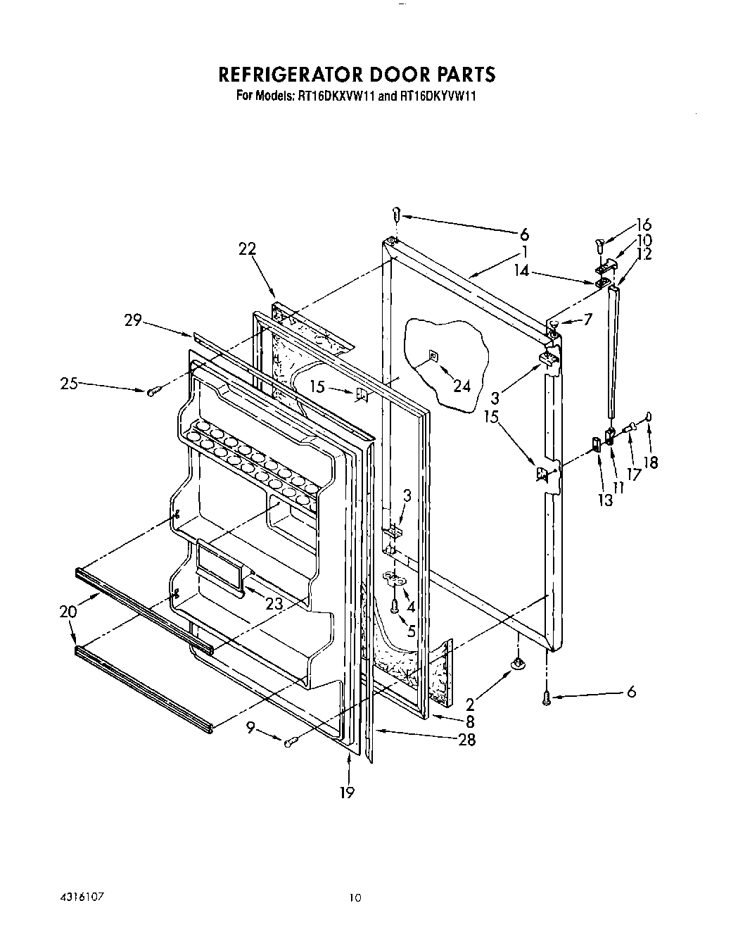 08 - REFRIGERATOR DOOR, LIT/OPTIONAL