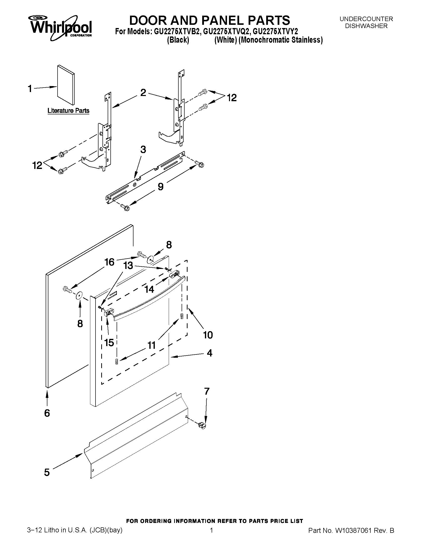 01 - DOOR AND PANEL PARTS