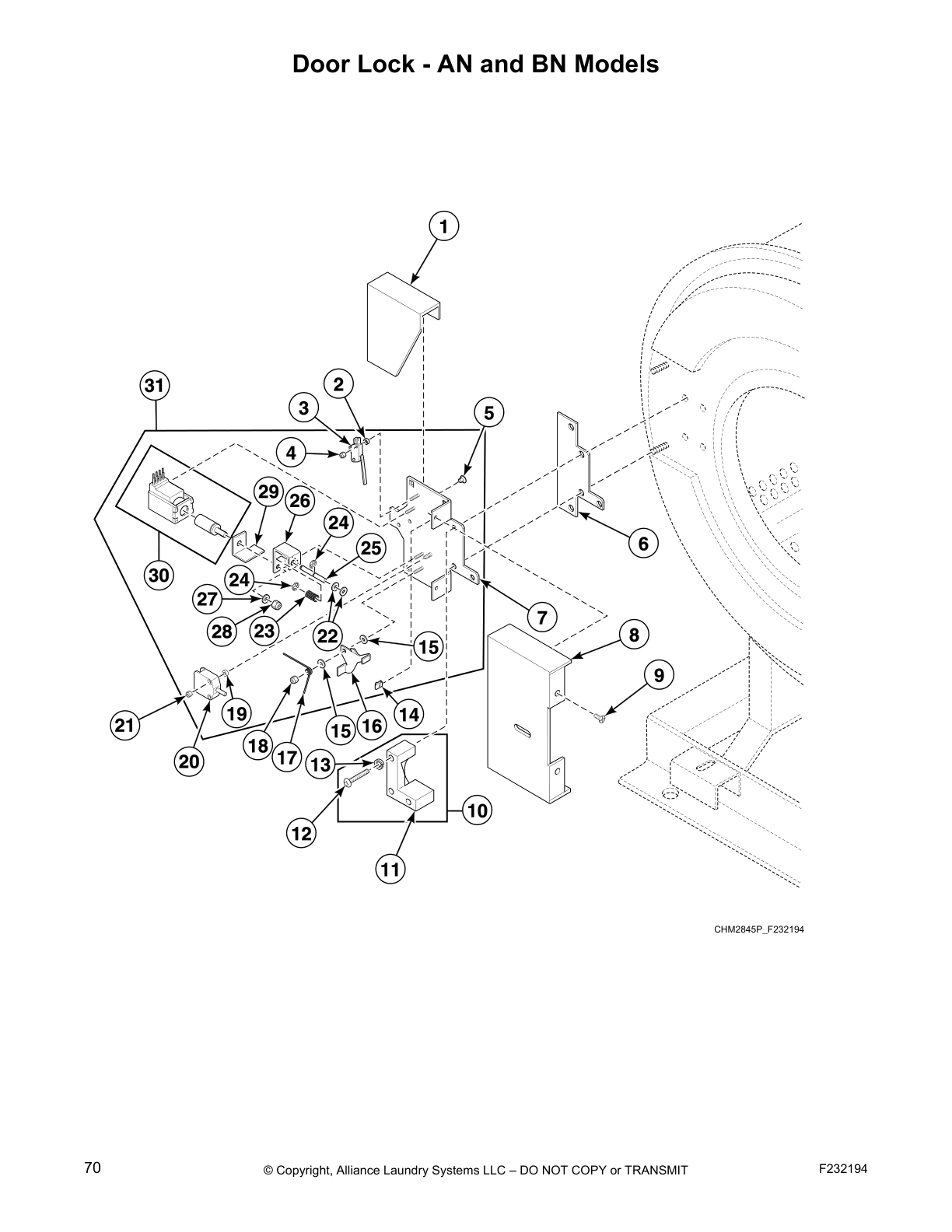 Door Lock - AN and BN Models