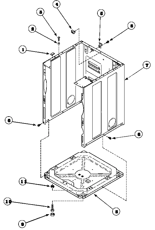 01 - CABINET AND BASE