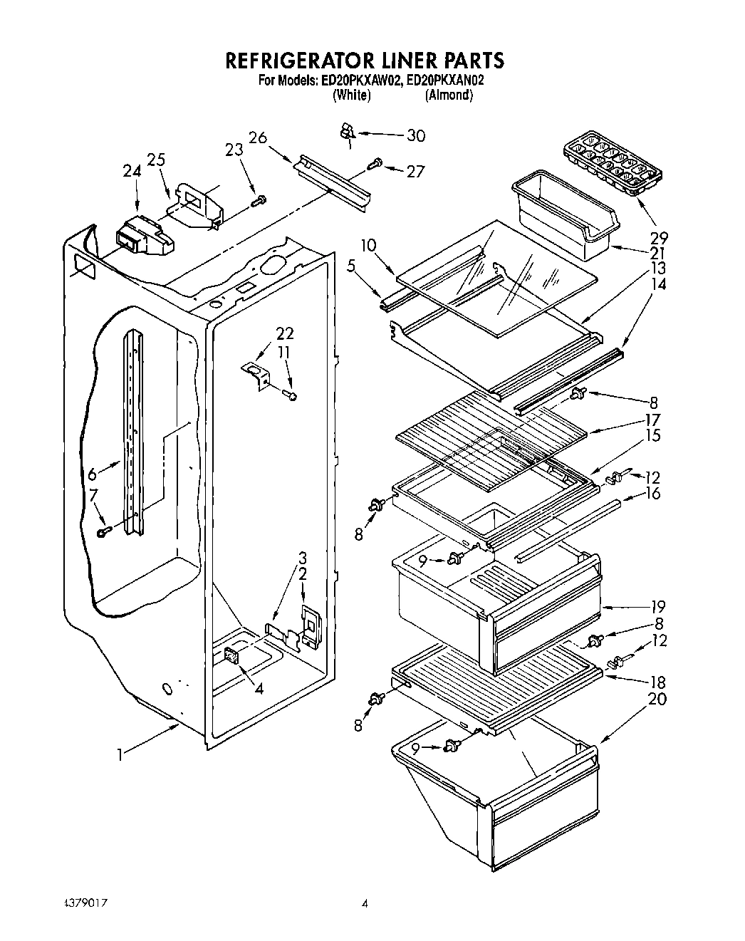 02 - REFRIGERATOR LINER