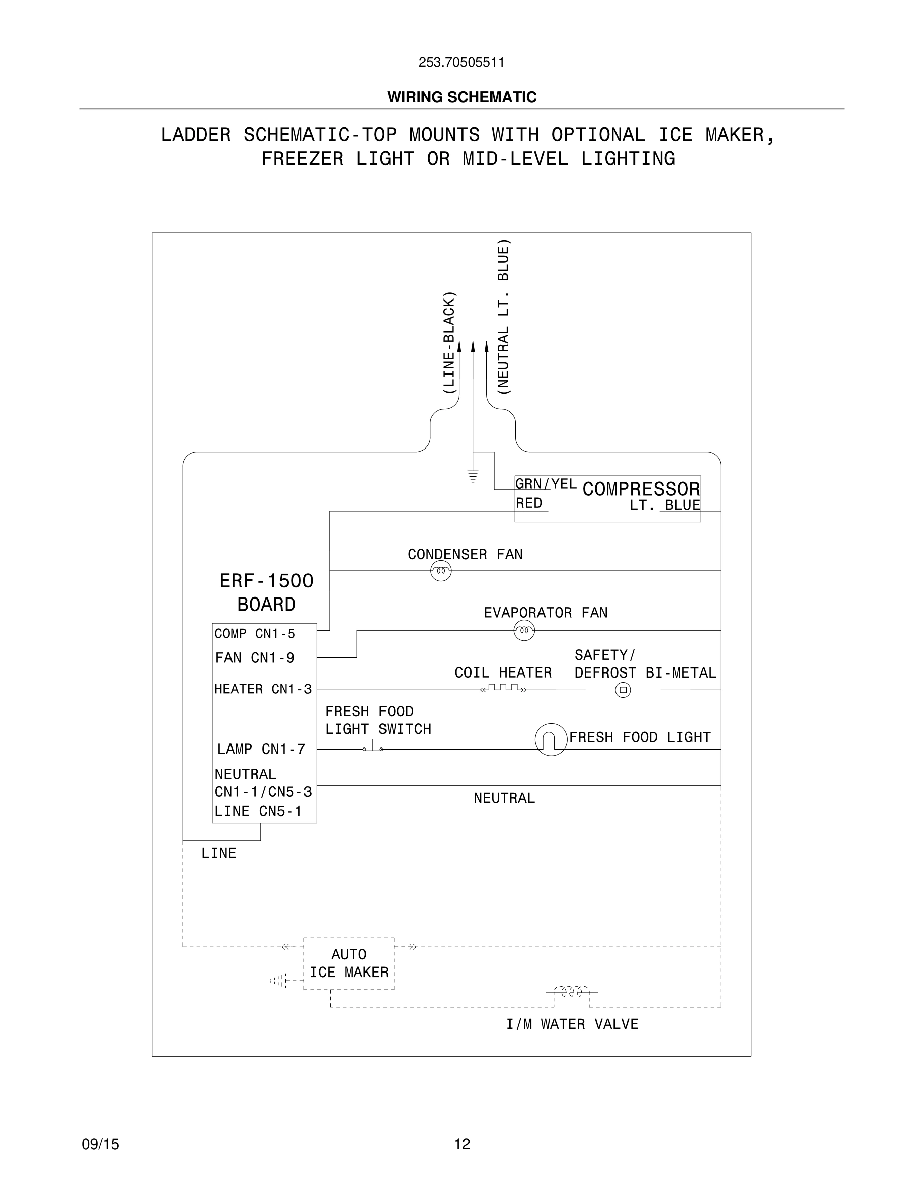 12 - WIRING SCHEMATIC