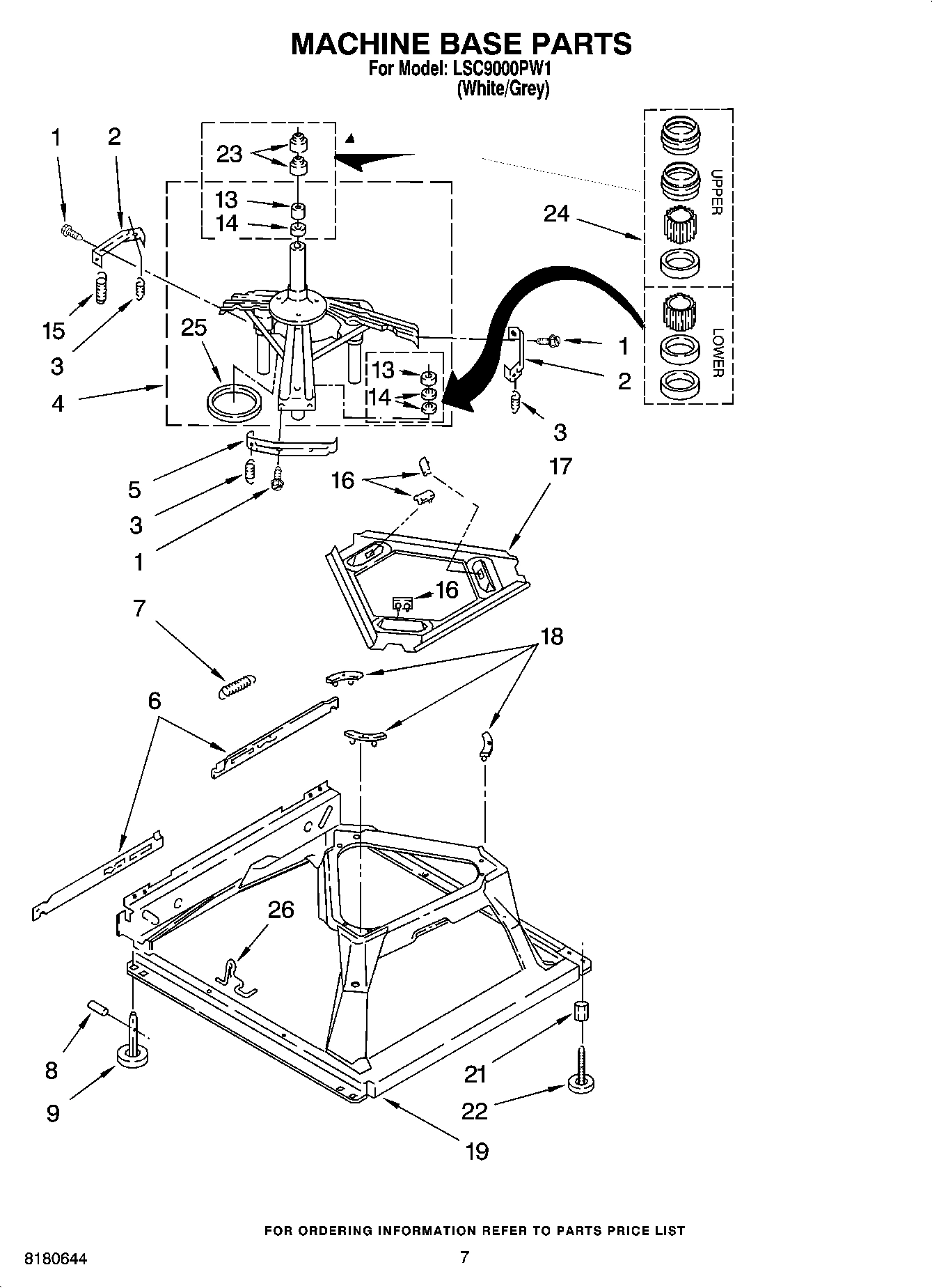 04 - MACHINE BASE PARTS
