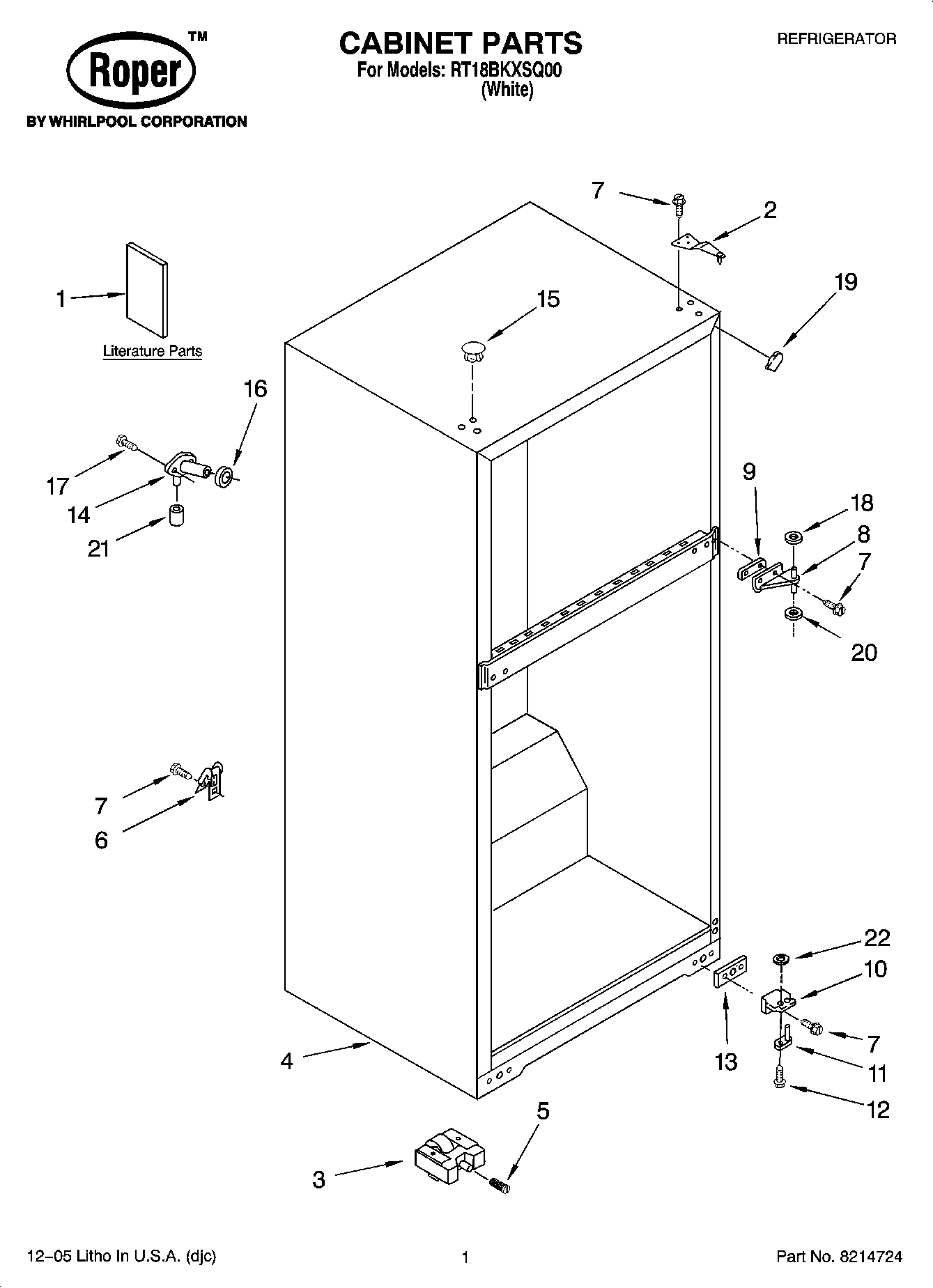 01 - CABINET PARTS