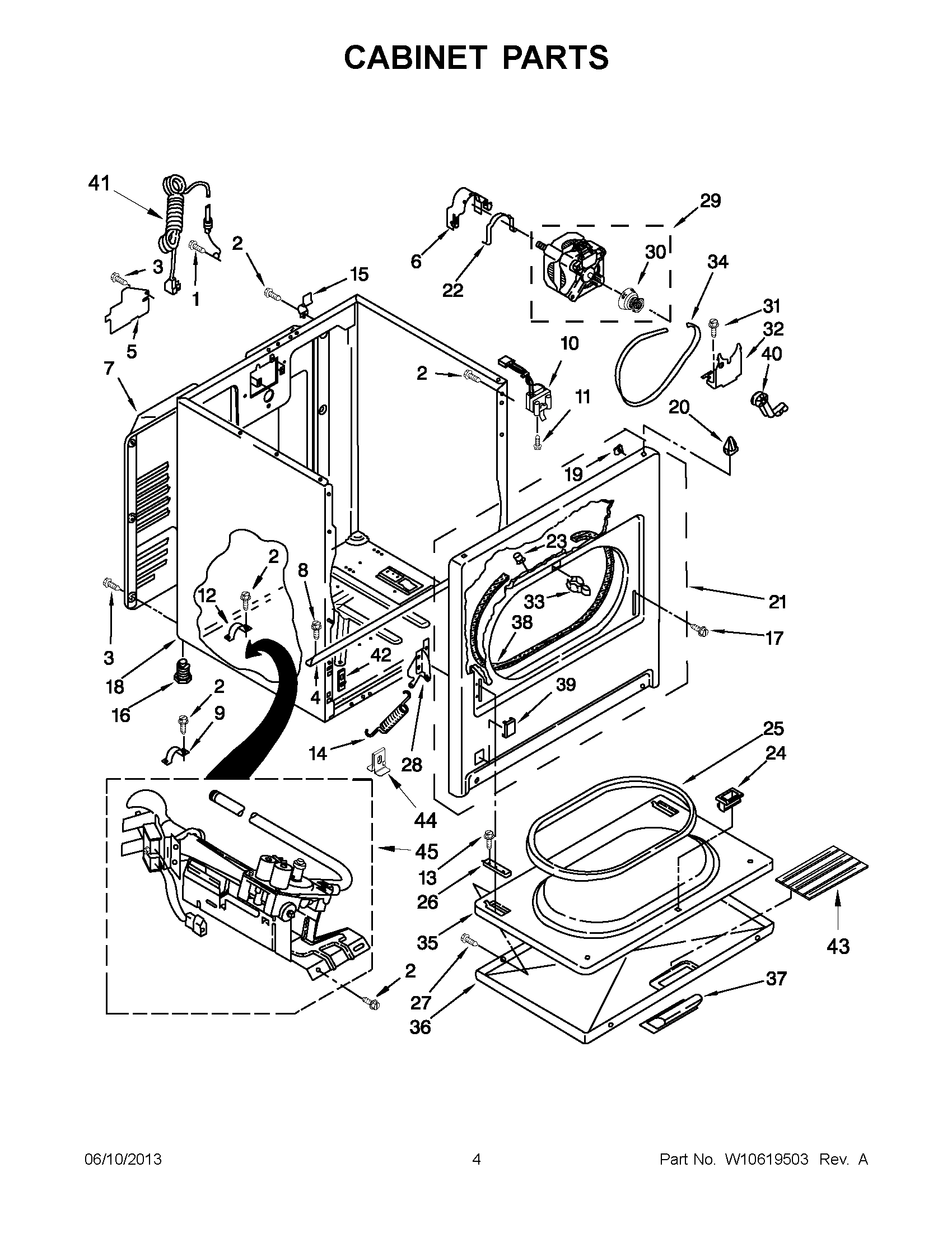 02 - CABINET PARTS