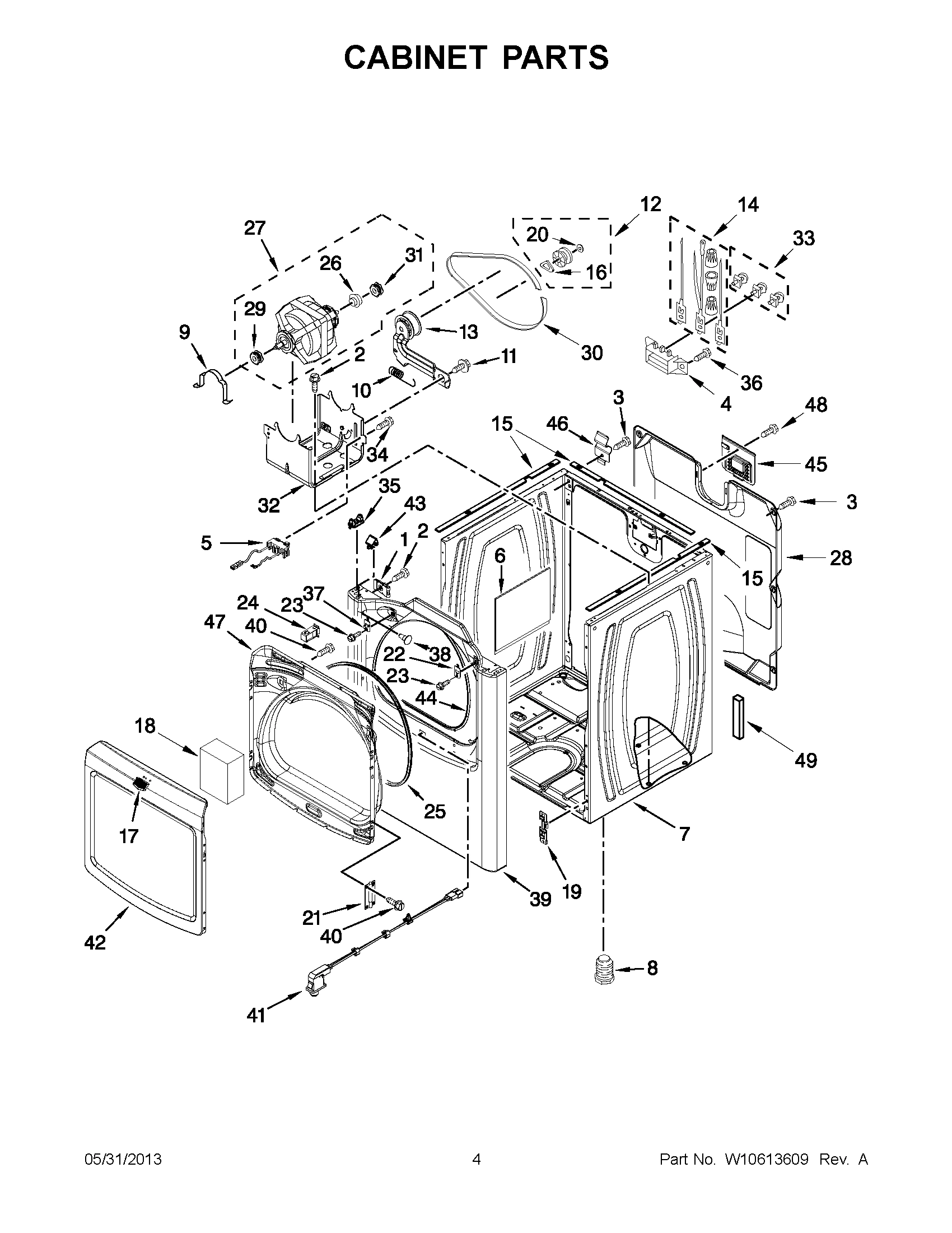 02 - CABINET PARTS