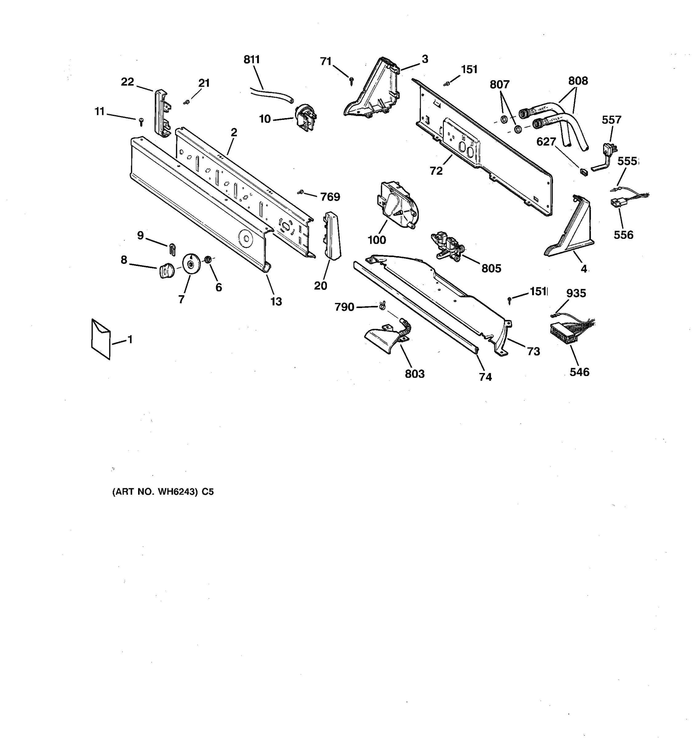 CONTROLS & BACKSPLASH