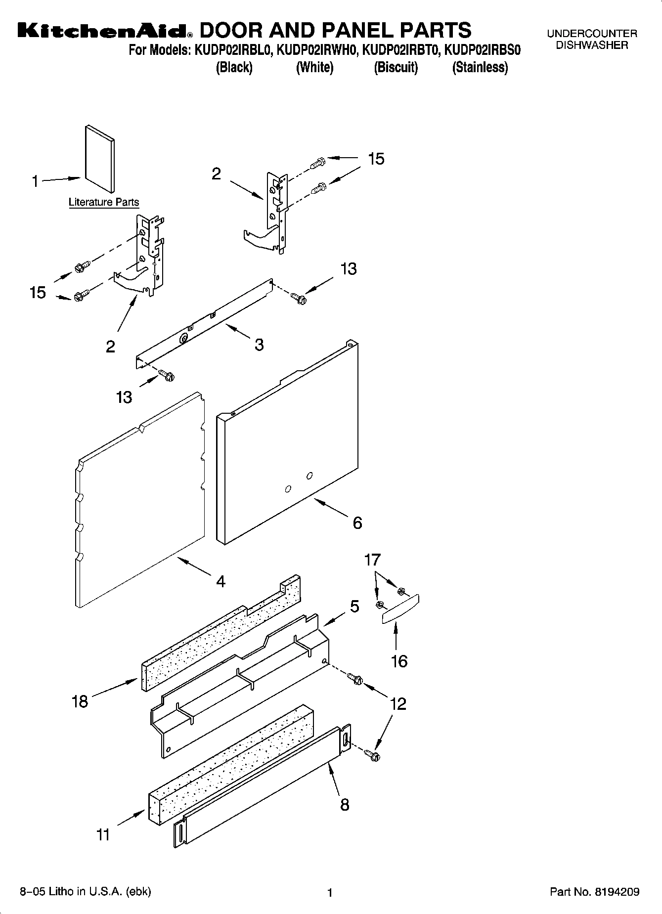01 - DOOR AND PANEL PARTS
