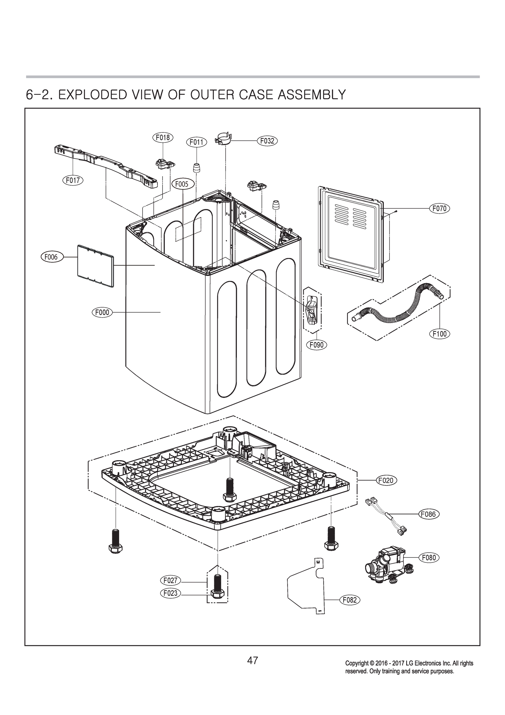 OUTER CASE ASSEMBLY